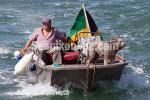 ID 5816 It seems every man (and his dog!!) were on the water to farewell the 2009/10 Round the World Clipper fleet as it sailed out of Portsmouth Harbour in England on 31 August on to make their way north to...